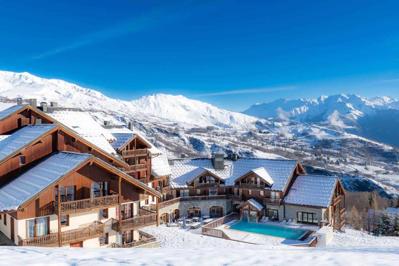 Résidence Goélia Les Alpages du Corbier Villarembert Extérieur photo